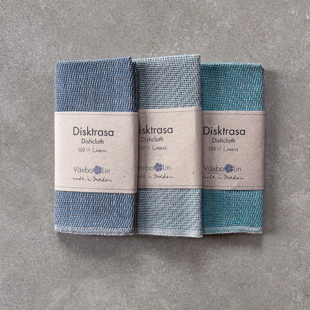 Disktrasor 3-pack blå, ljusblå, turkos