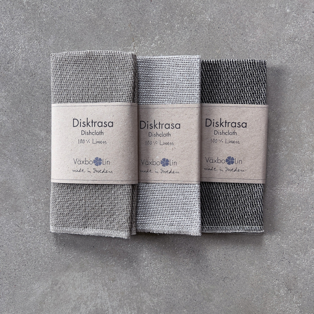 Disktrasor 3-pack oblekt, vit, svart